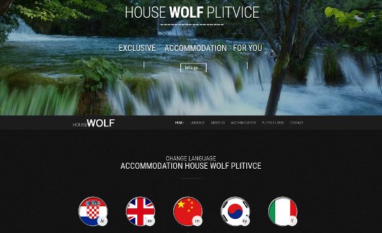 House Wolf Plitvice